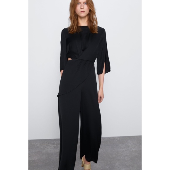 ZARA | Cut Out Jumpsuit SOLD - Picture 2 of 8